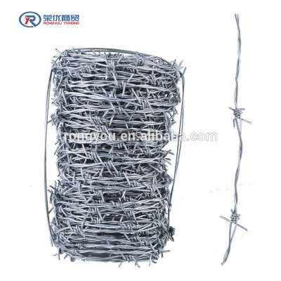 cheap galvanized Barbed Wire fence