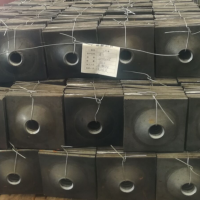 hot galvanized Q345 mining steel plate anchor bolt plate for sale