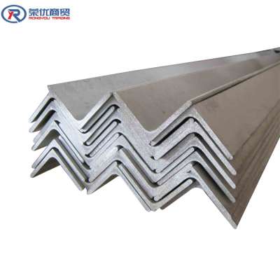 MS steel equal black & galvanized steel angle bar