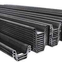 China Hot rolled SY295 larsen steel sheet pile lower prices on sale