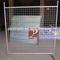 Temporary sheet metal panel for fence for Poland market