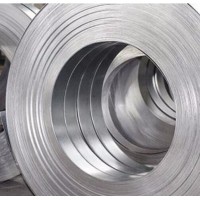 GI galvanized steel strips in coil/Black Bainted/Blue Steel Metal Strapping/Steel Packing Strip