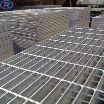 Metal Building Materials Hot Dipped 32 x 5mm Galvanized Steel Grating